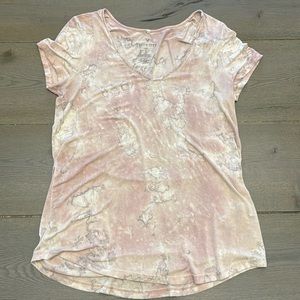 American eagle pink marble soft and sexy t shirt size small
